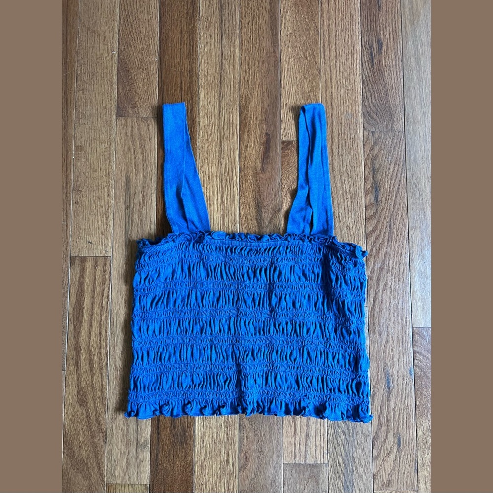 Ruched Crop Top